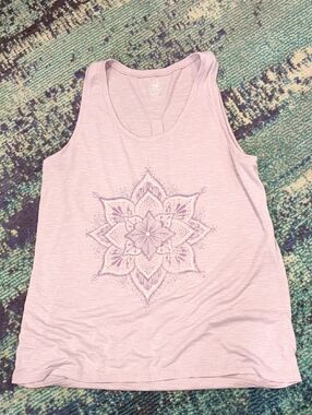 GAIAM Light Purple Mandala Graphic Tank